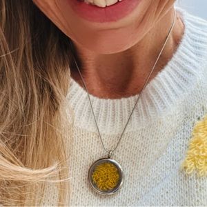 Yellow Eternal Locket Luxury Pendant Photo- NFS 💛